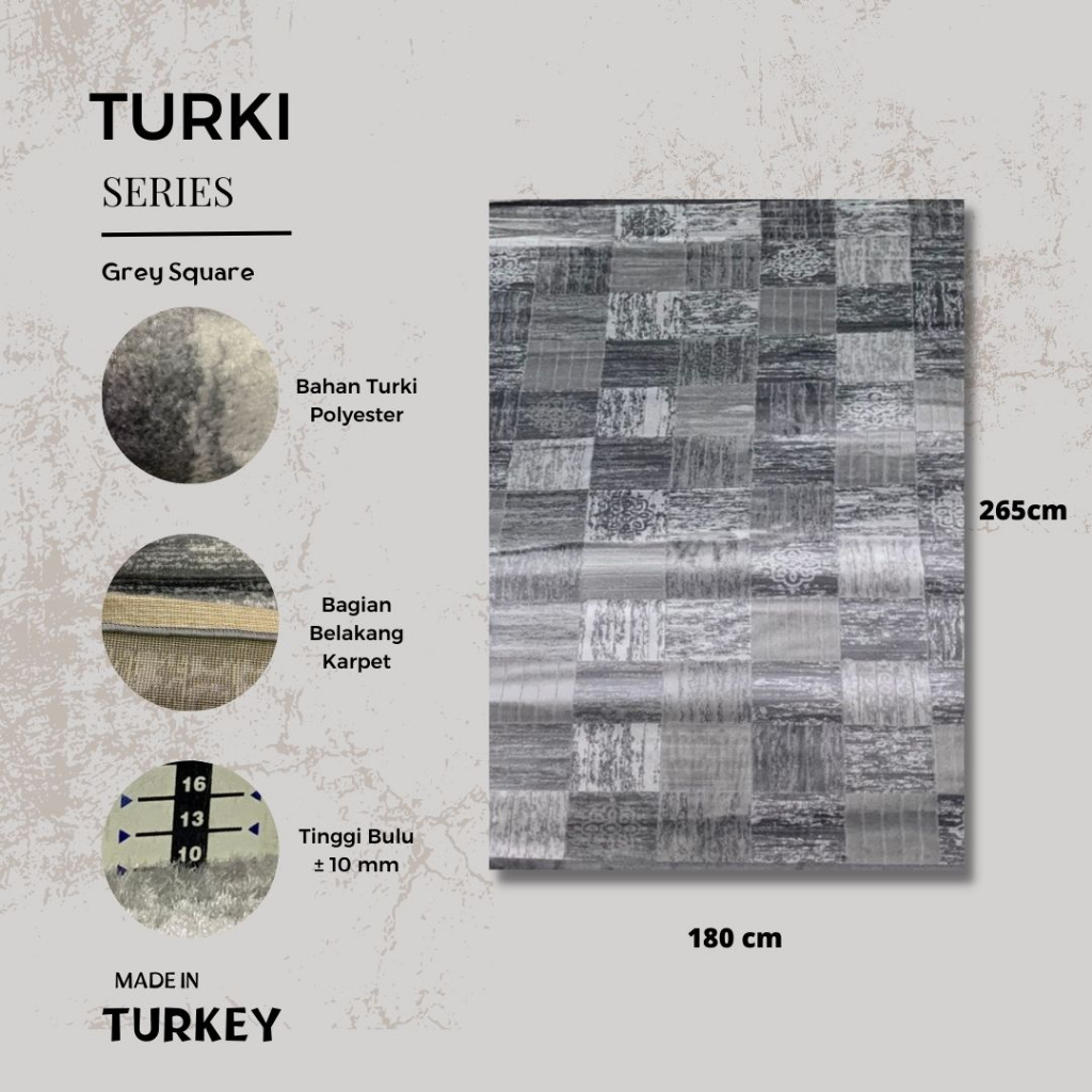 Karpet Turki Import Permadani 185x265cm Karpet Import Turki