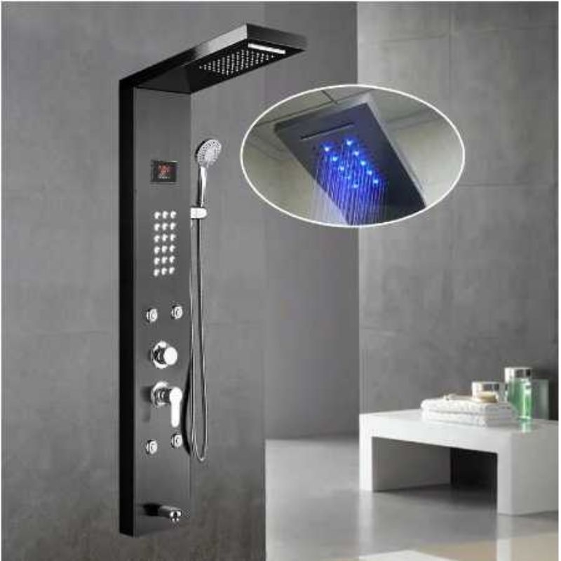 Shore Shower Mandi Panel LED Digital Display Wall Mounted - SH12