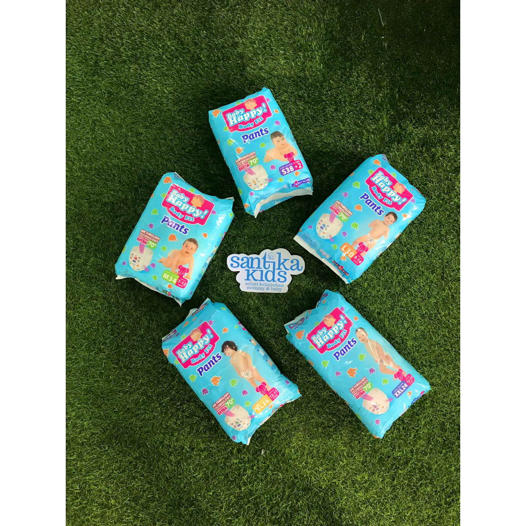 BABY HAPPY M34 L30 XL26 XXL24