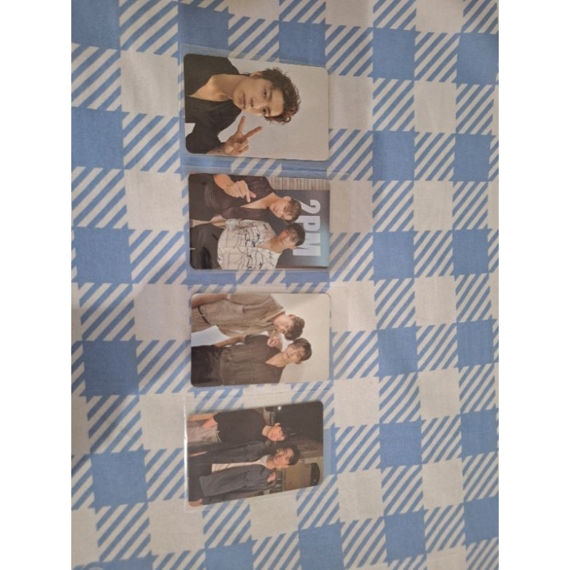 2PM era Must Taecyeon, Junho, Jun K, Nichkhun photocard