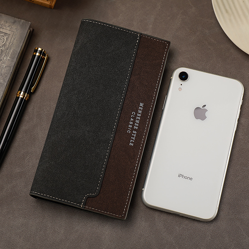 DOMPET PRIA LIPAT PANJANG MOUSSA WA670B5 ORIGINAL COWOK KEREN KARTU RESLETING KOIN IMPORT BRANDED LAKI DISTRO KULIT HITAM SIMPLE REMAJA DEWASA FASHION KEKINIAN BATAM PREMIUM