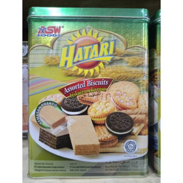 

Hatari Assorted Segi Kaleng 700g