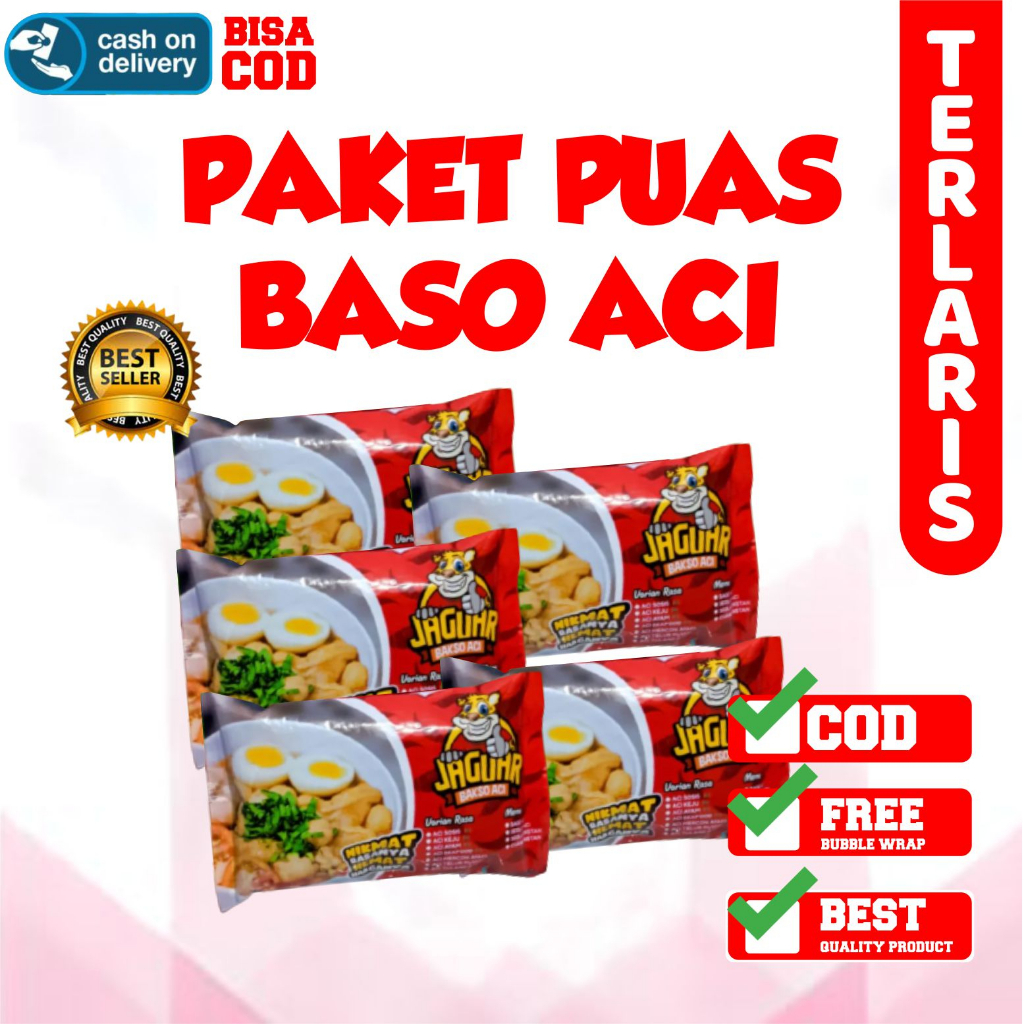 

PAKET PUAS BASO ACI BOCI JAGUAR