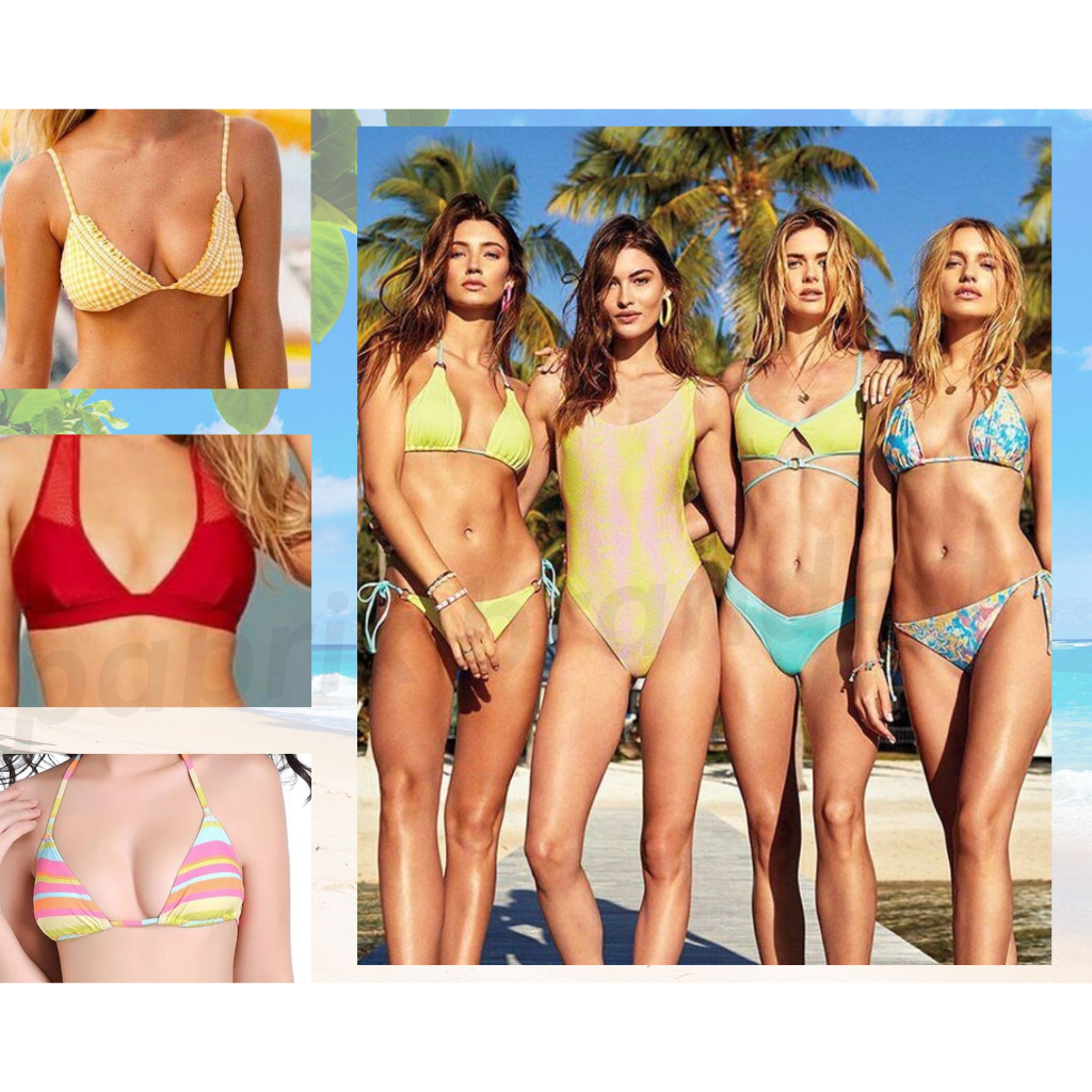 pabrik branded swimwear bikini top bottom baju celana rok renang wanita girl perempuan atasan sexy s