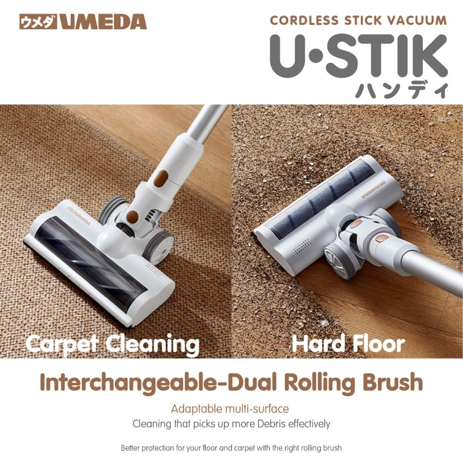 Umeda U-Stik Cordless Stick Vacuum