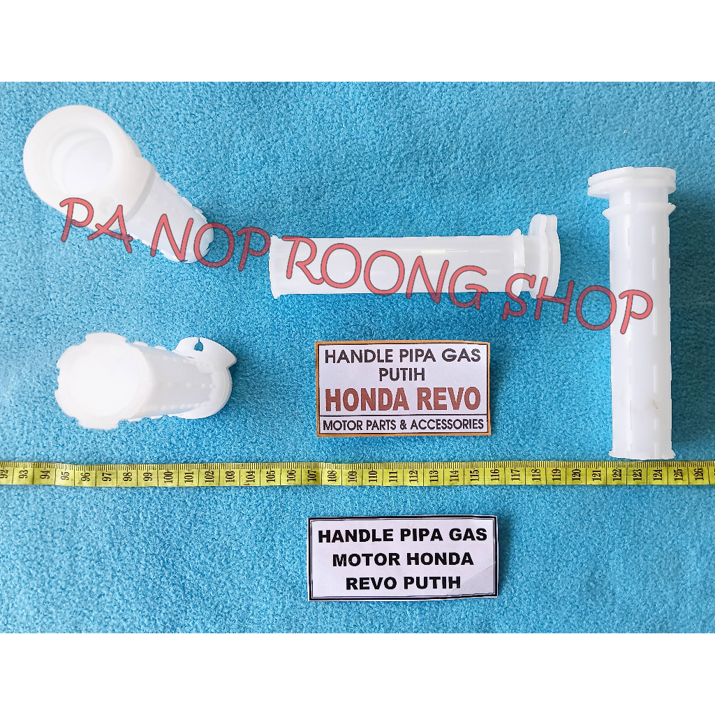 HANDLE PIPA GAS MOTOR HONDA REVO PUTIH