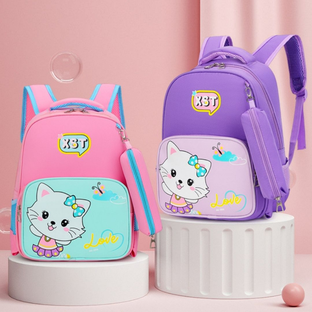 [MONA] Tas Ransel Anak Sekolah Lucu dan Imut Berbagai Karakter Kualitas Import Premium -M0220