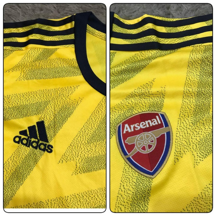 Jersey bola arsenal away 2019 - 2020 grade ori import