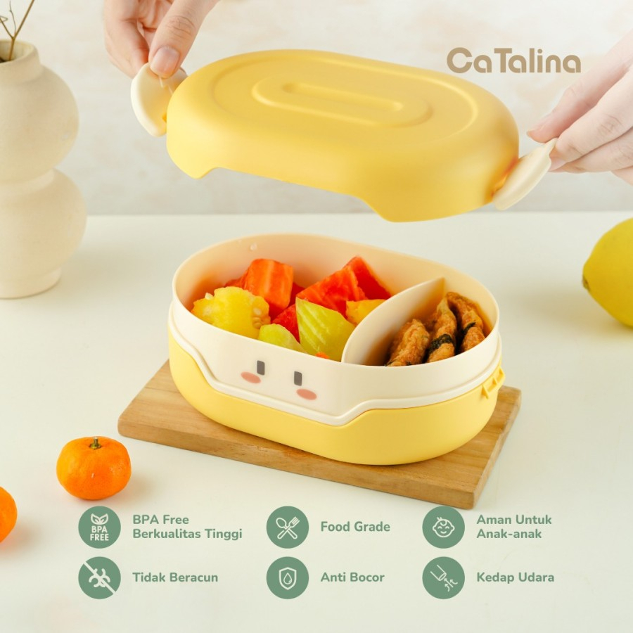 CA TALINA Lunch Box 780 ml - Kotak Makan Plastik Anak