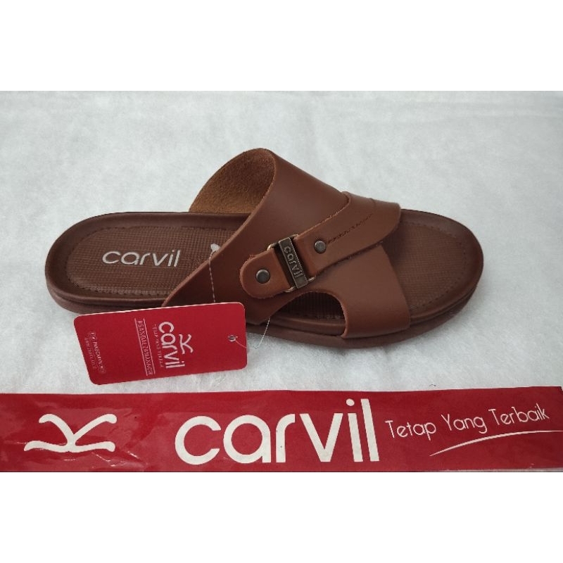 sandal carvil cowok original ukuran 38-43