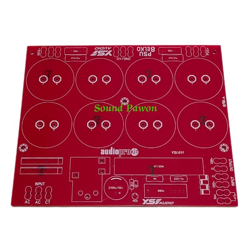 PCB  PSU 8 ELCO AUTO SOFSTAR