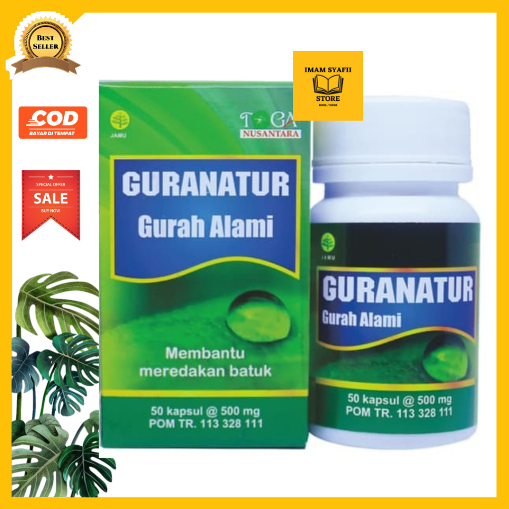 

Guranatur Gurah Alami Herbal Pereda Batuk, Sinus dan Peluruh Dahak