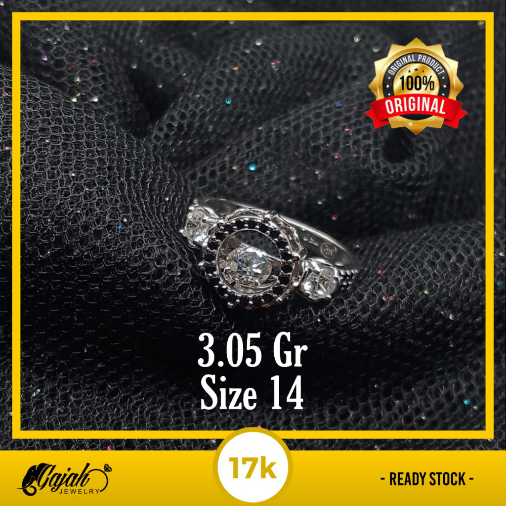 Cincin Emas 17K - 3.05 Gr Kadar 750 - 4616