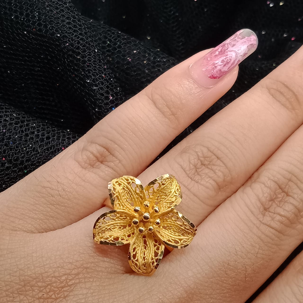 Cincin Emas 17K - 3.3 Gr Kadar 750 - 4618