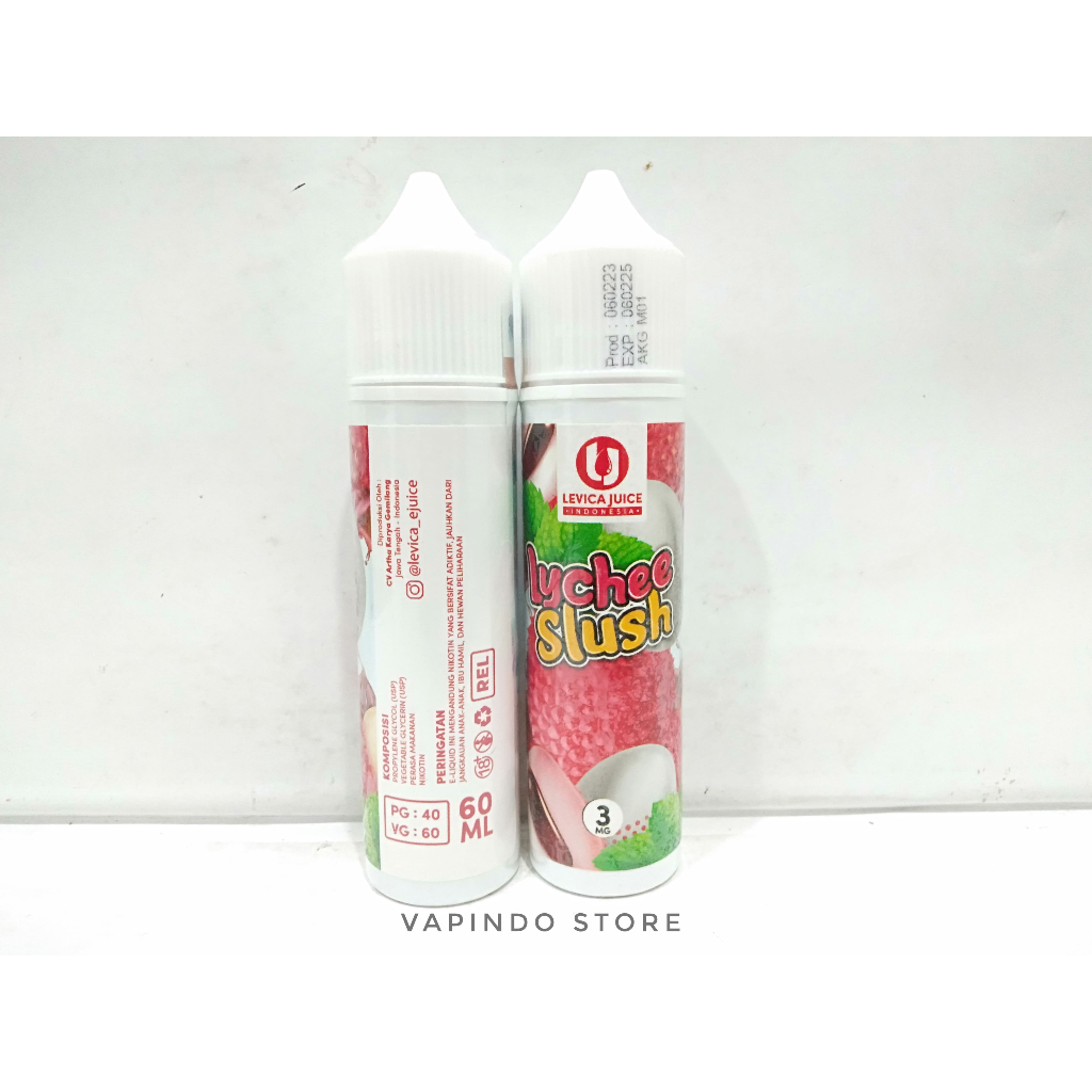 LEVICA LYCHEE SLUSH 60ML 3MG BY LEVICA JUICE