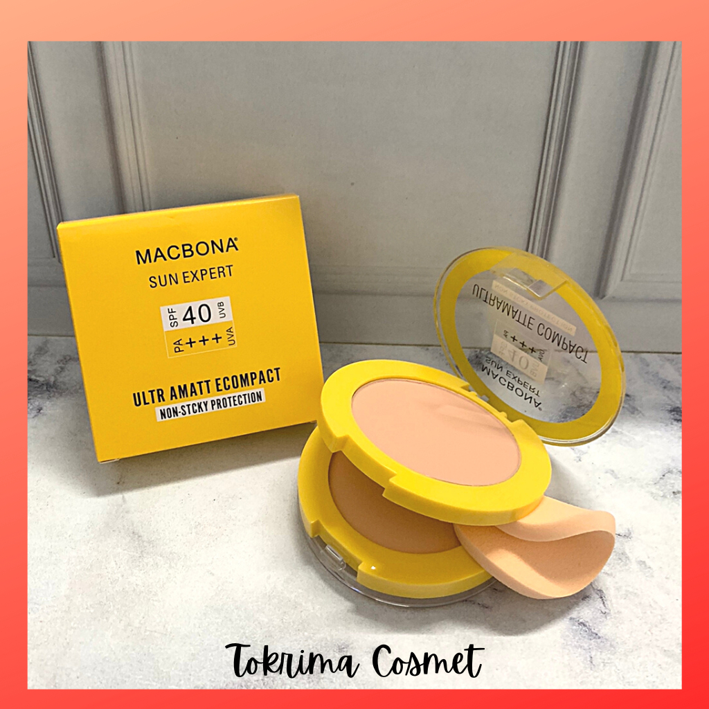 [PER PCS] Bedak TWC Two Way Cake MCBONA 2in1 cushion + bedak