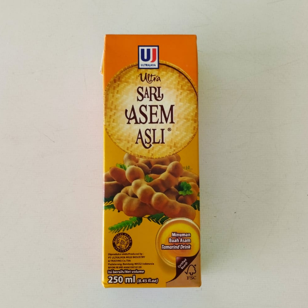 

Ultra Sari Asem Asli 250ml Minuman Buah Asam Tamarind Drink