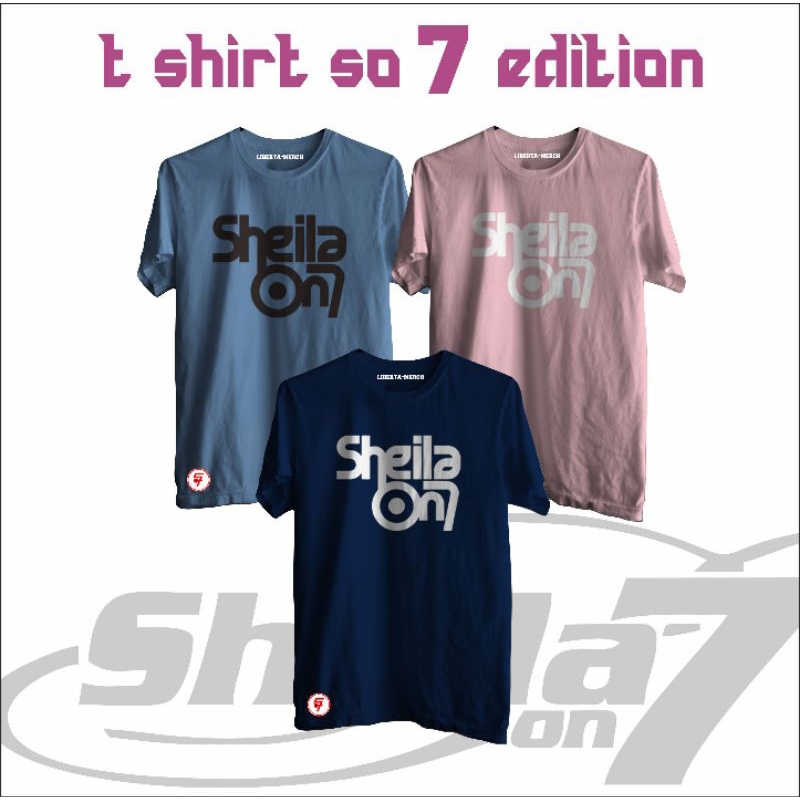 T Shirt Sheila On 7 Logo Terbaru Premium Edition