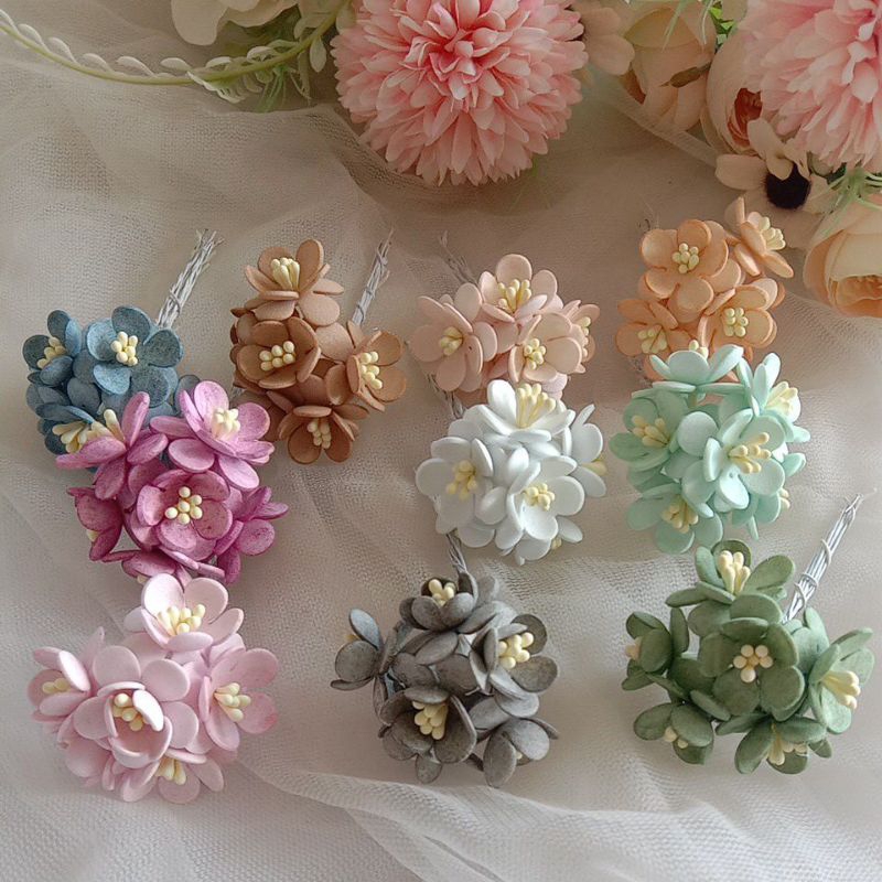 

bunga sakura mulbery 2.5cm/bunga sakura spon