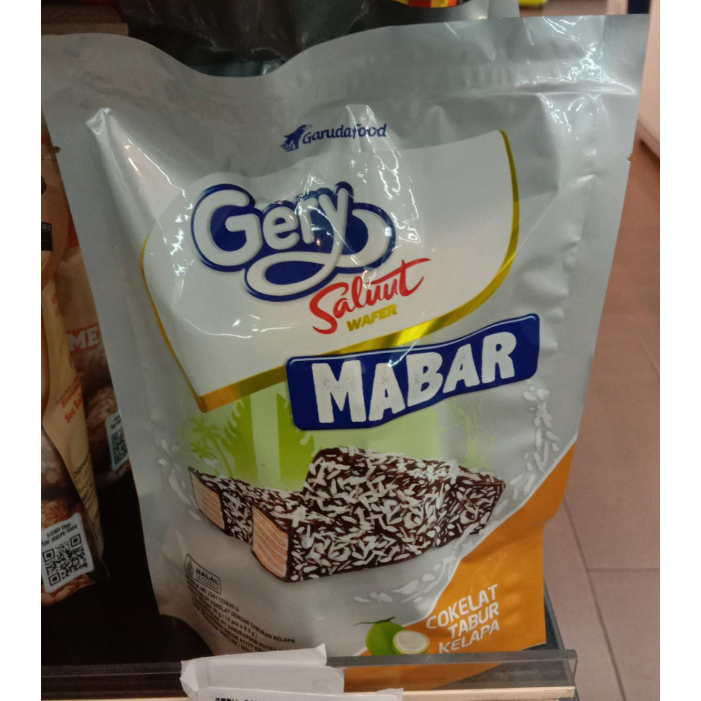

Gery salut wafer coklat tabur kelapa 85g