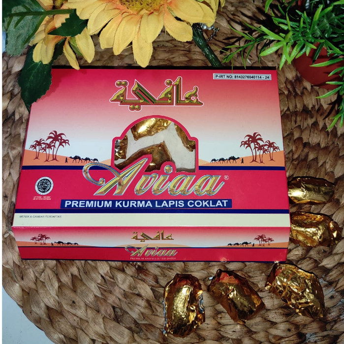 KURMA PREMIUM LAPIS COKLAT AVIAA ISI 20PCS