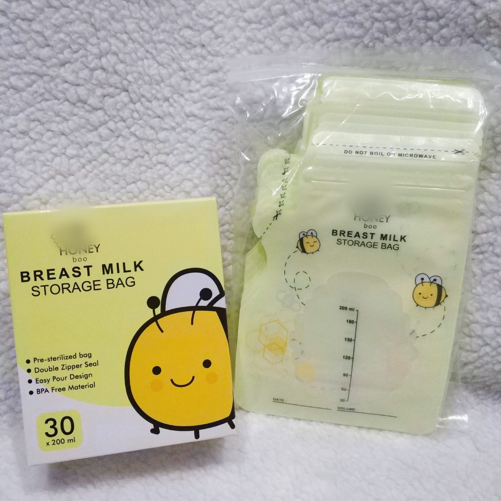 Kantong ASI Breast Milk Storage 200ml 30pcs