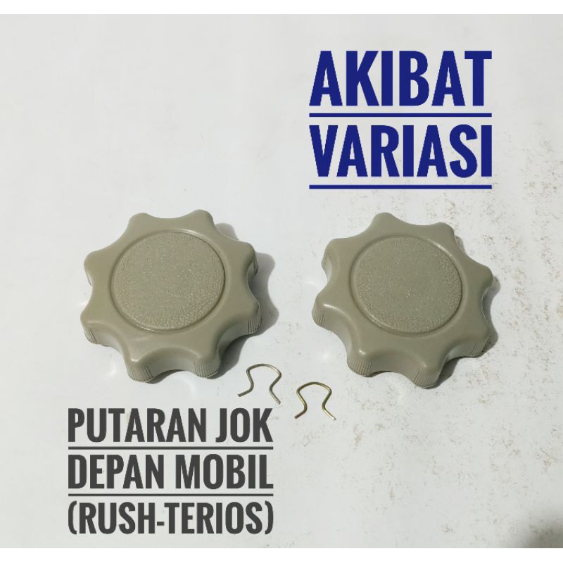 Handle Jok Depan Mobil Rush Terios Putaran Jok Depan Mobil Rush-Terios Abu-Abu