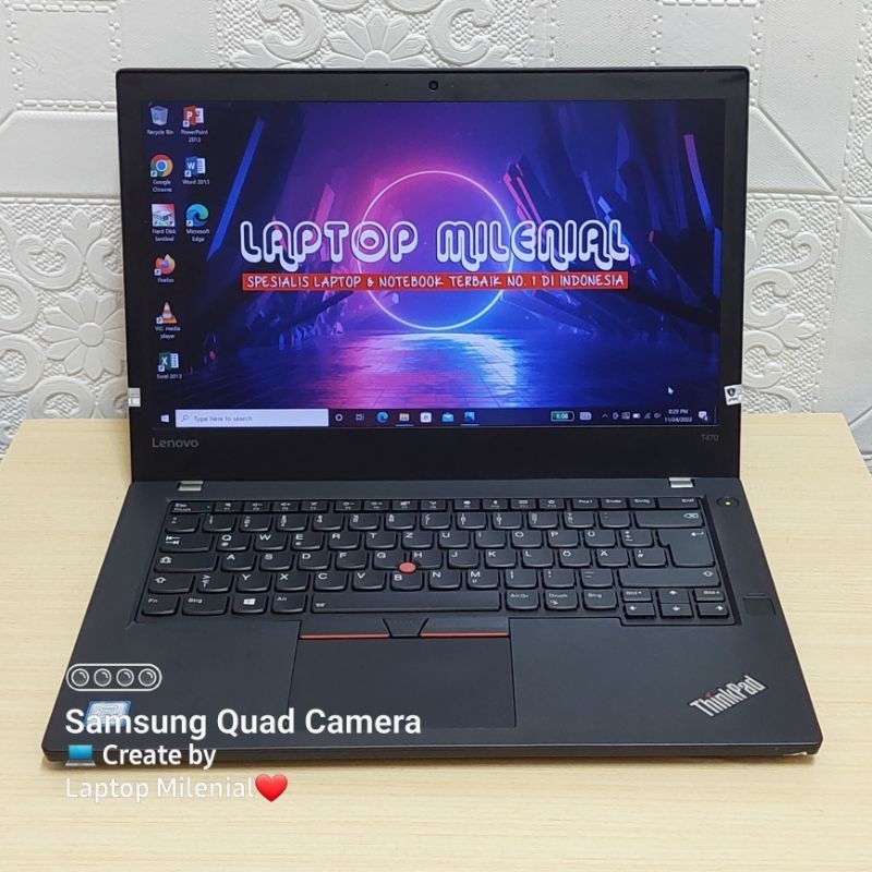 Lenovo Thinkpad T470 Core i5 Gen 7  Ram 8GB SSD 256GB 14&quot; FHD Win 10