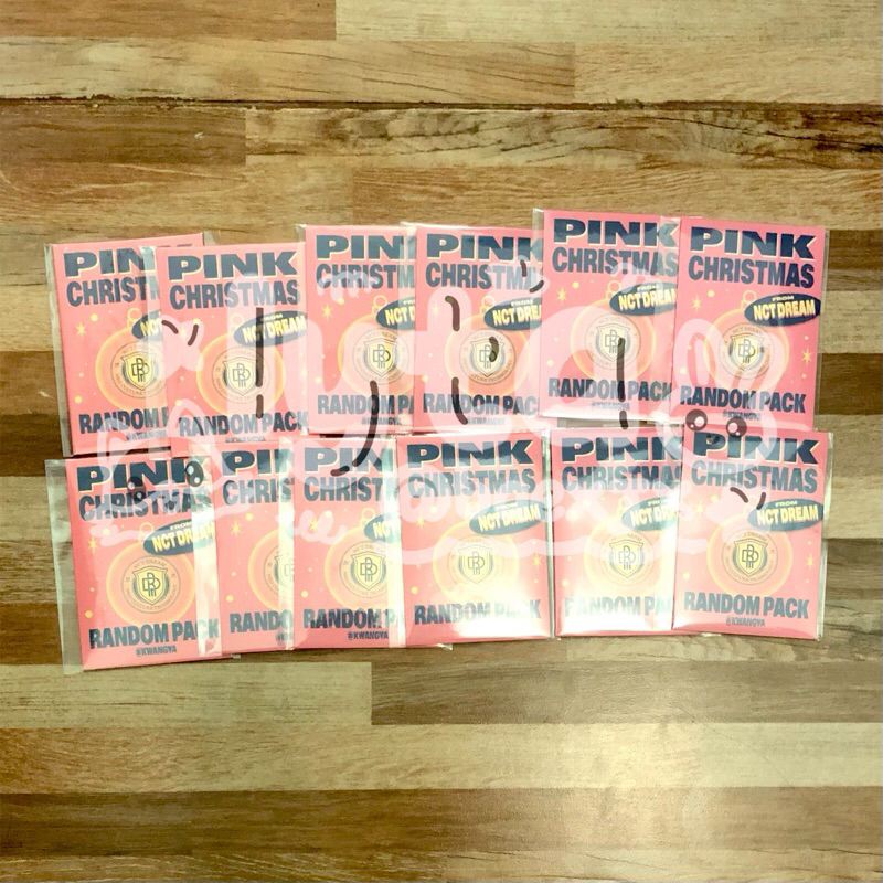 PHOTOCARD PINK CHRISTMAS NCT DREAM
