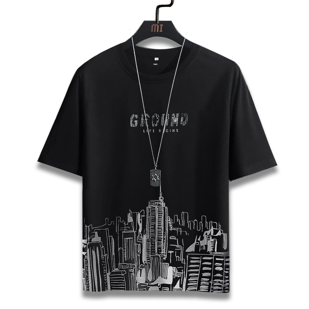 Bisa Cod Seluruh Indonesia/Atasan Saja/Baju Oversize Ground - Baju T-shirt Murah