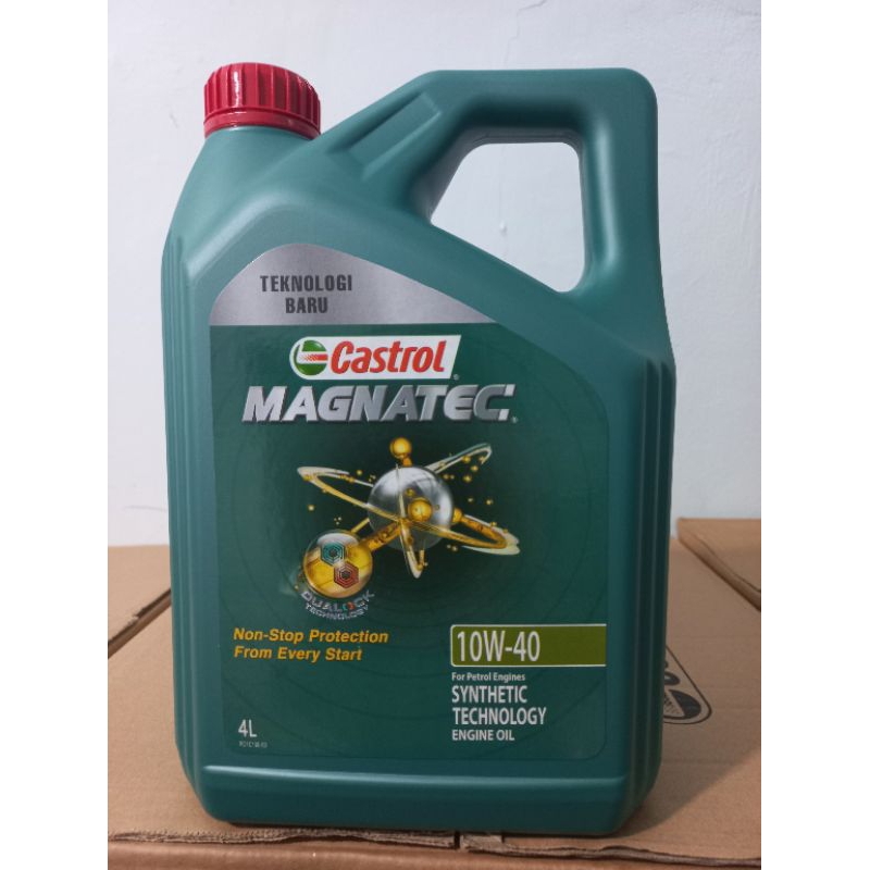 New OLI CASTROL MAGNATEC SAE 10W-40 4LITER