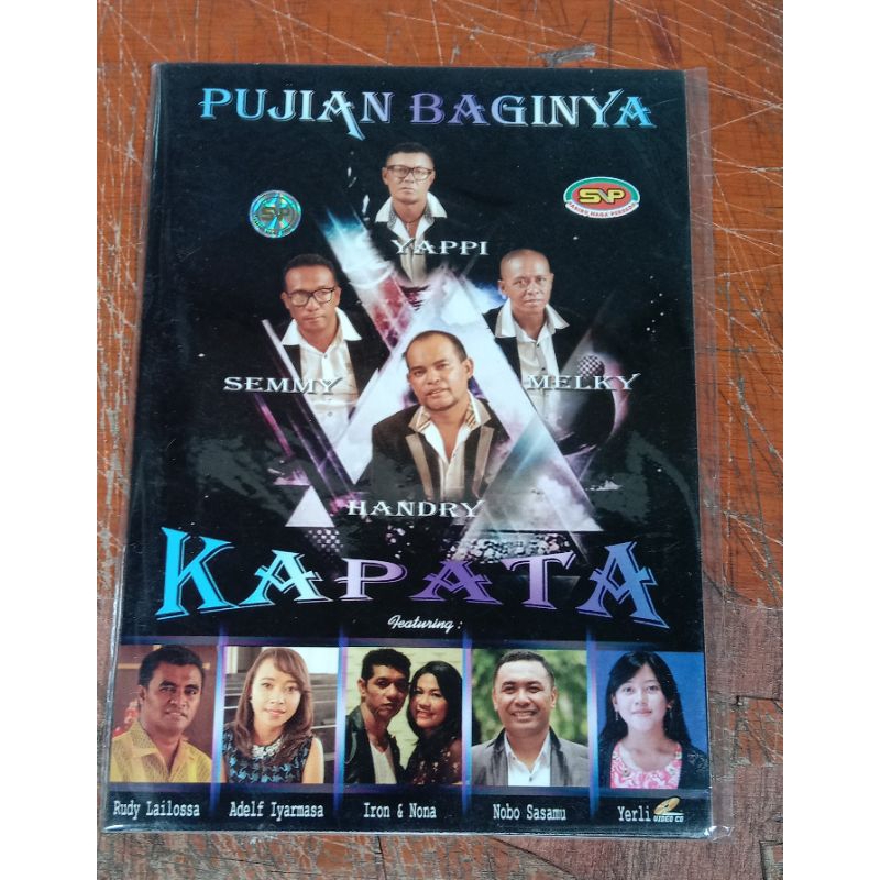 Kaset Vcd Original lagu rohani kapata ( Pujian BagiNya)
