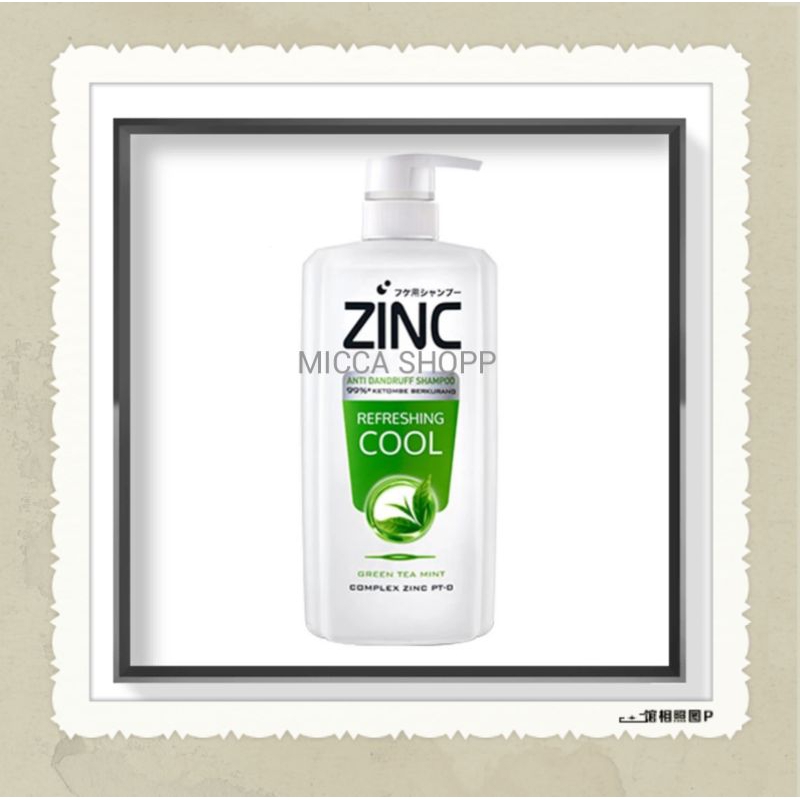 Zinc shampoo pump 680ml jumbo / shampoo zinc / shampoo anti ketombe / shampo / shampoo