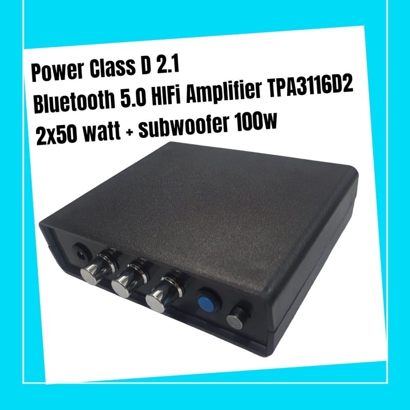 POWER AMPLI MINI CLASS D 2x120WATT SUBWOOFER TPA3116D2  / Amplifier Subwoofer TPA3116D2 / Ampli Mini
