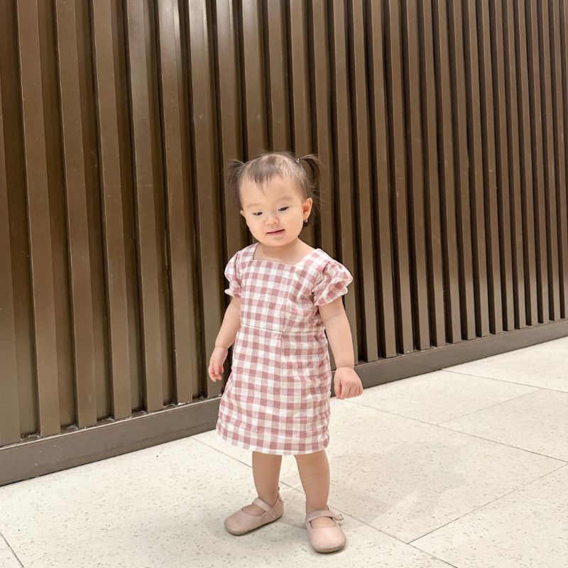 HAEARRA - Emma Dress (Dress Anak/baju anak/setelah anak/baju perempuan/baju anak perempuan/dress per