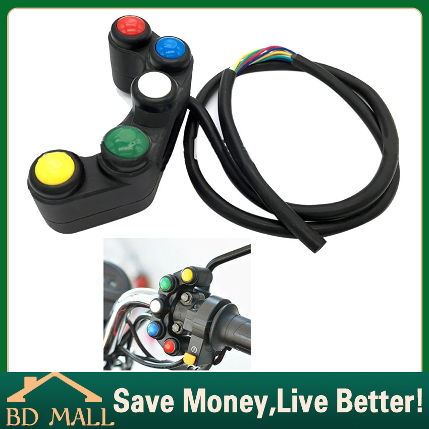 Saklar Motor Model Domino 5 tombol universal / Saklar Kanan Dan Kiri Domino Saklar 5 Tombol