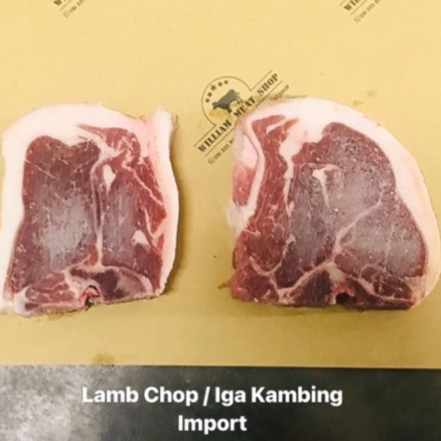 

Lamb Chop / Iga Kambing Import 500GR