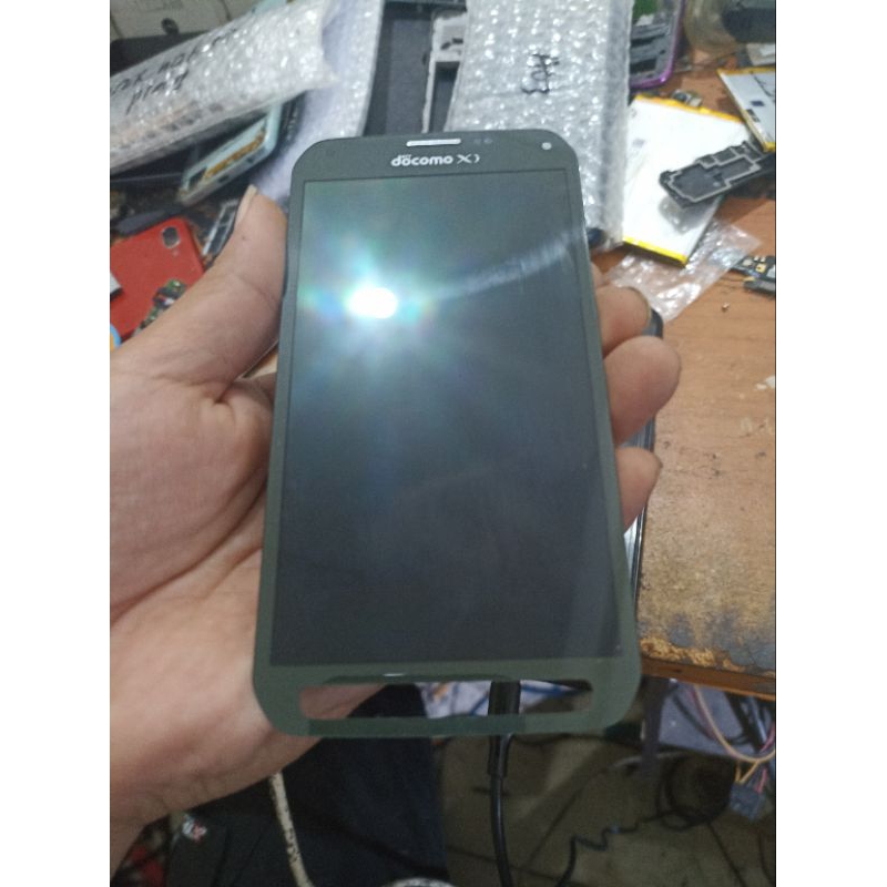 lcd Samsung S5 active sein copotan original 100% no minus