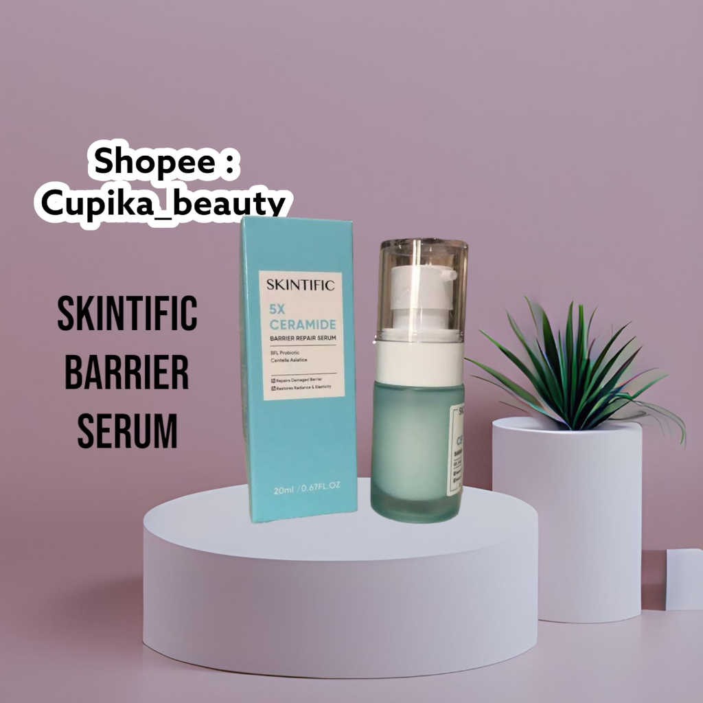 [cip] [serum barrier biru] SKINTIFIC - 5X Ceramide Skin Barrier Repair Serum Scientific Power Repairing Essence Facial Skin Serum 20ml