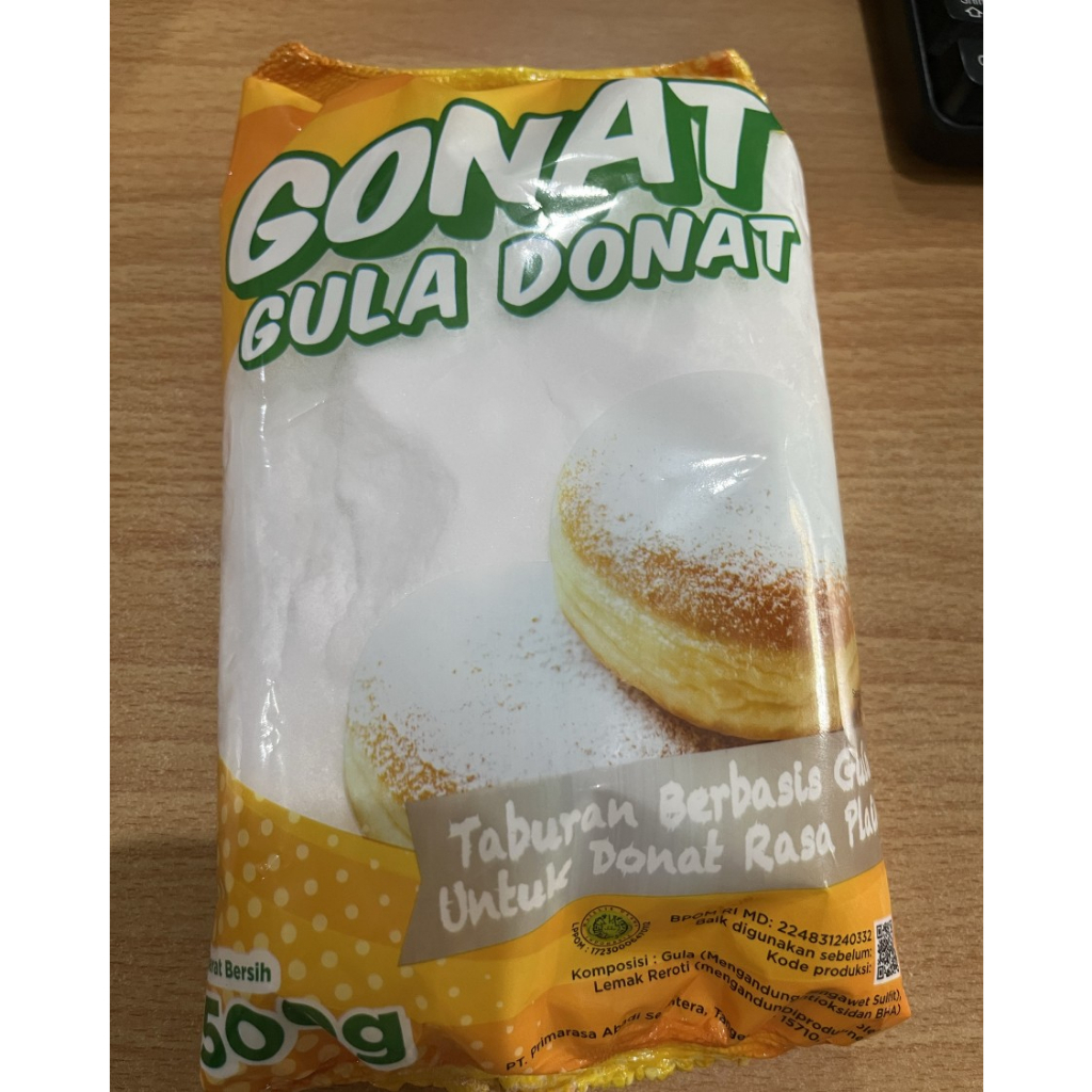 

Gonat Gula donat Putih 500gr dextrose taburan icing