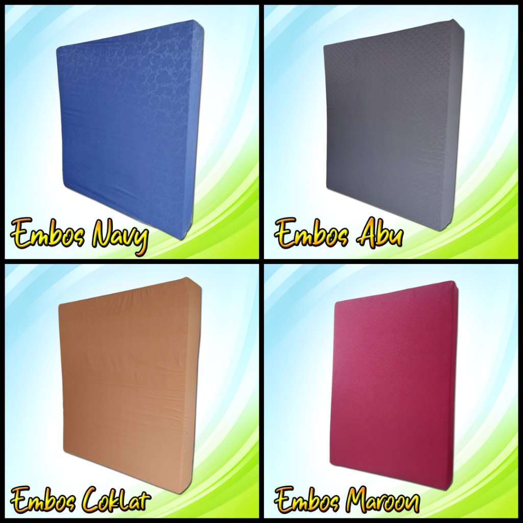 Kasur Busa Lipat ROYAL FOAM NO 4 Ukuran 200X120X15 cm Original Garansi 10 Tahun - Raja Inoac