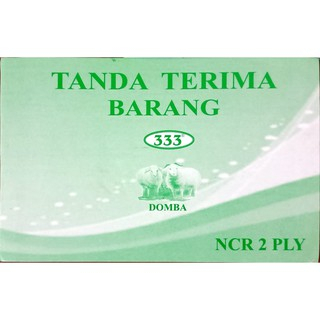 

TANDA TERIMA BARANG NCR 2 PLY