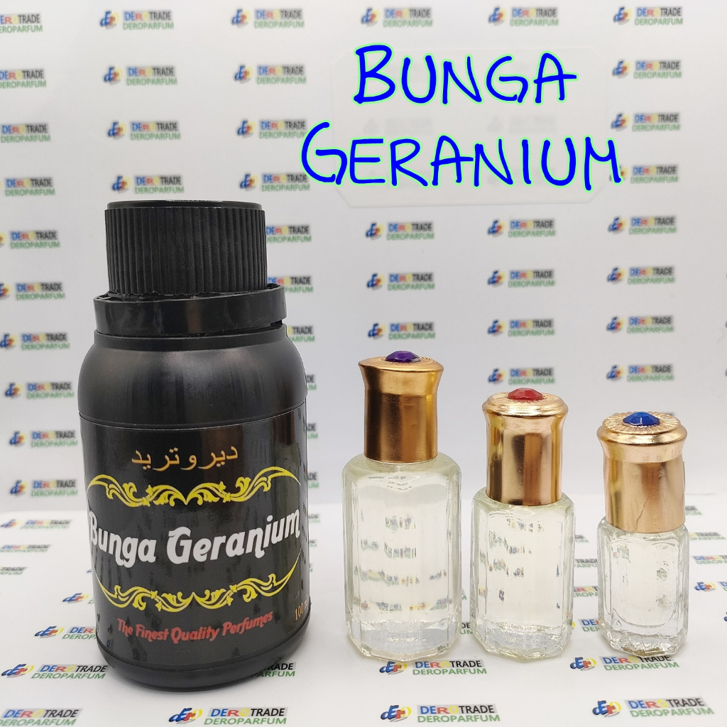 PARFUM BUNGA GERANIUM BIBIT MINYAK WANGI