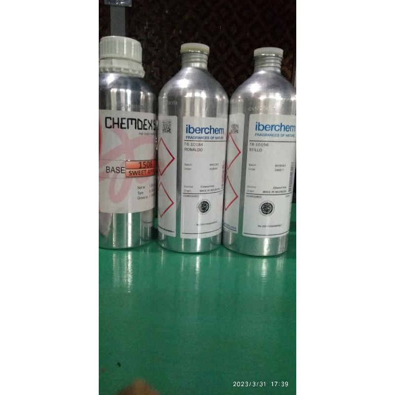 botol bekas farfum 1kg