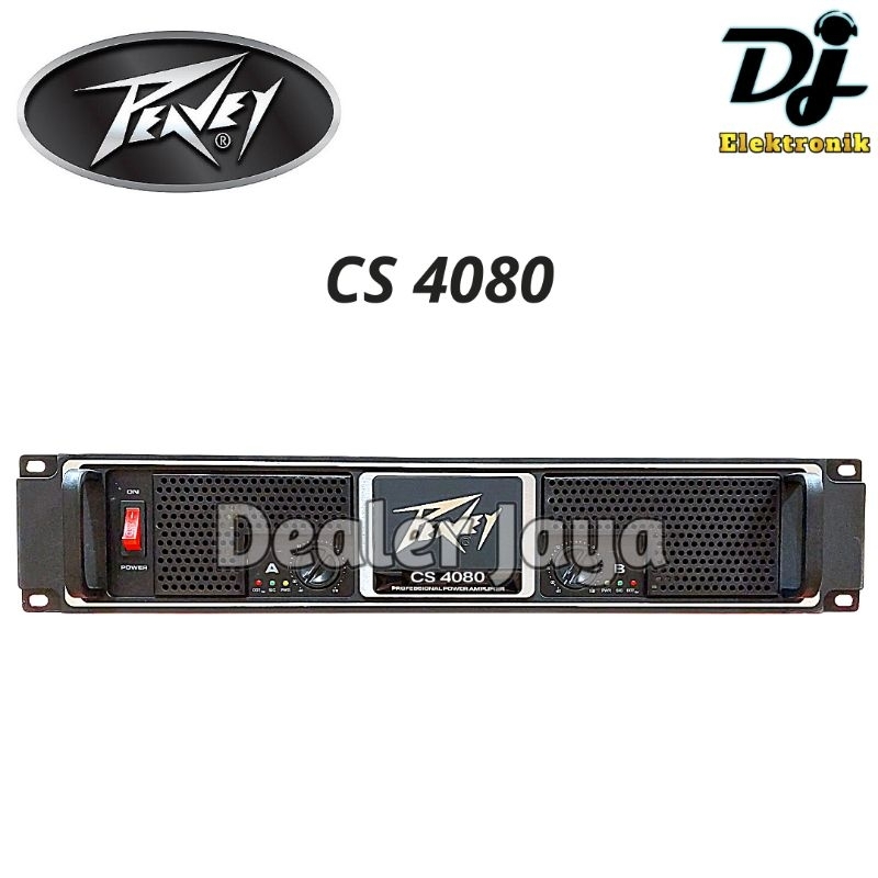 Power Amplifier Peavey CS 4080 / CS4080 - 2 channel