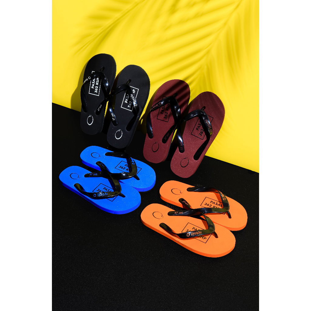 Intalu Sendal 002 Sandal Jepit Sandal Capal Unisex  Pasal 362 KUHP, Sendal Unik Bahasa Banjar, Senda