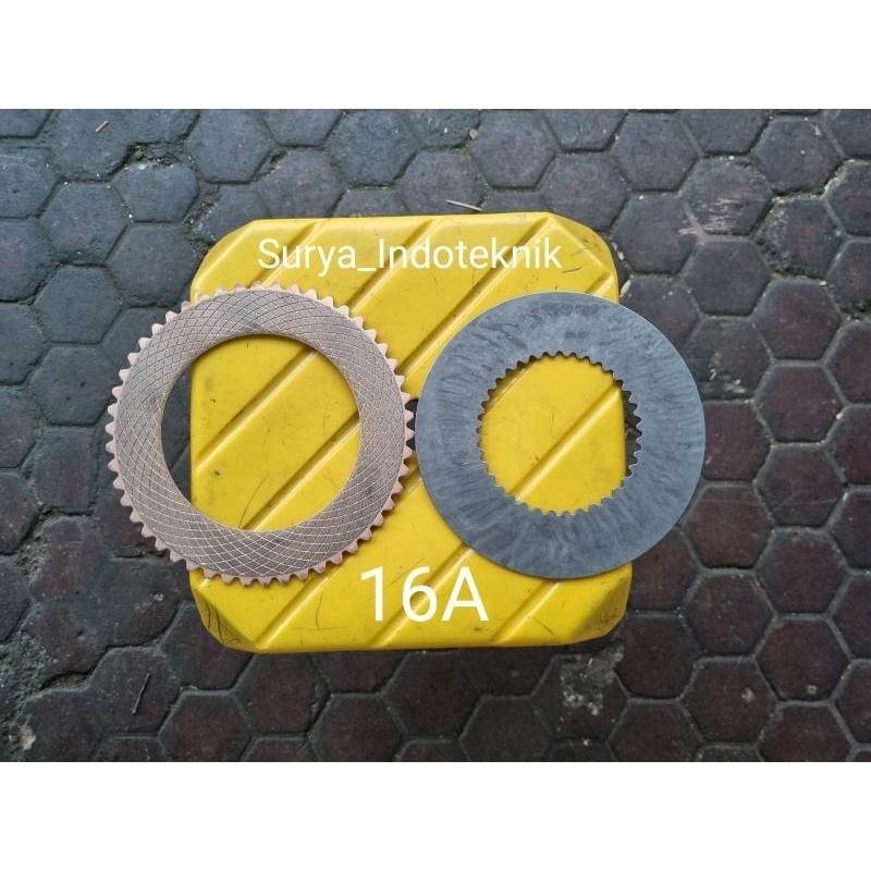 Kampas Gearbox Kapal 16A / Cakram Piringan Gearbox Satu Set