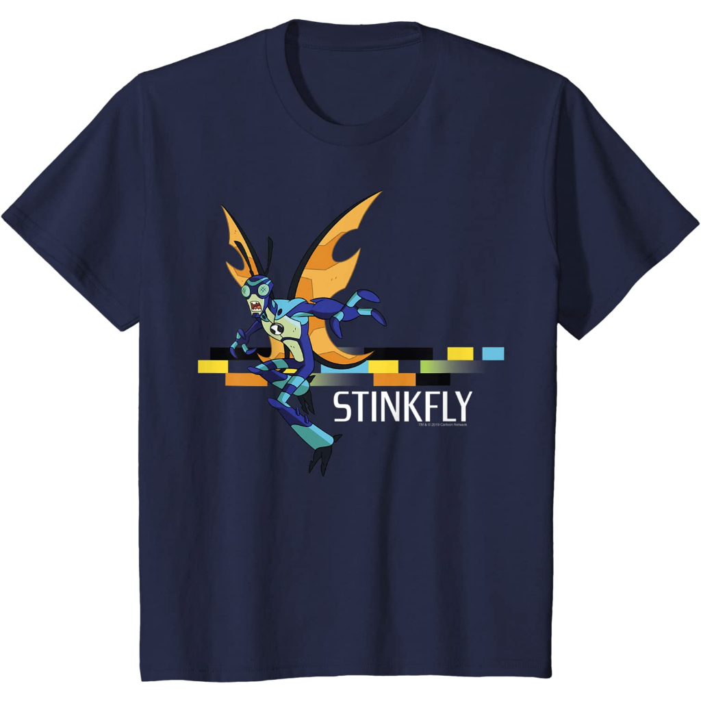 Kaos anak dan Kaos Dewasa  CN Ben 10 Stinkfly Portrait T-shirt