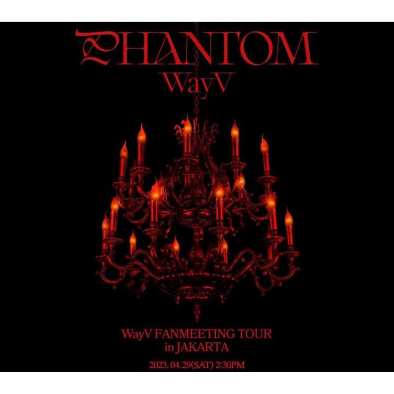 paper greeting WayV Phantom Fanmeet concert goods nct bts seventeen Kun Ten hendery xiaojun yangyang