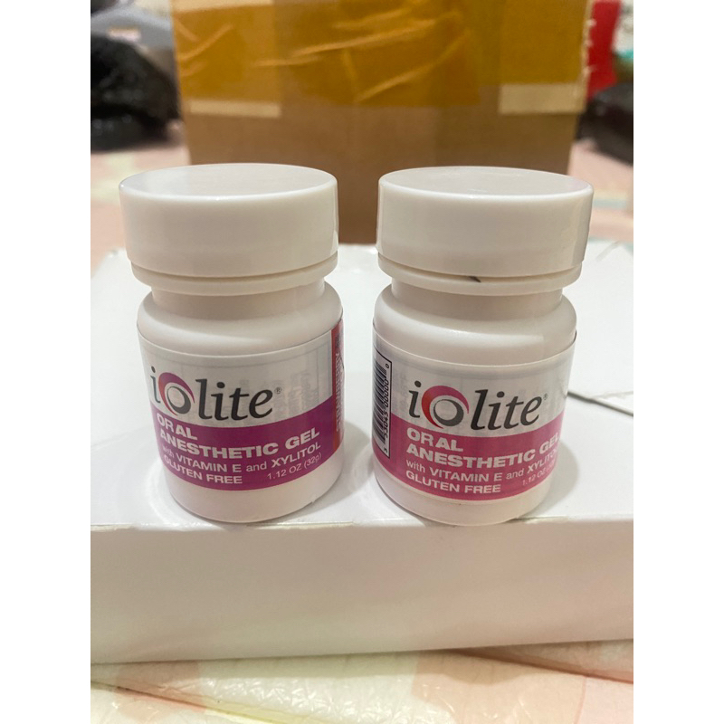 Lolite gel iolite topical anastesi gel dental topikal